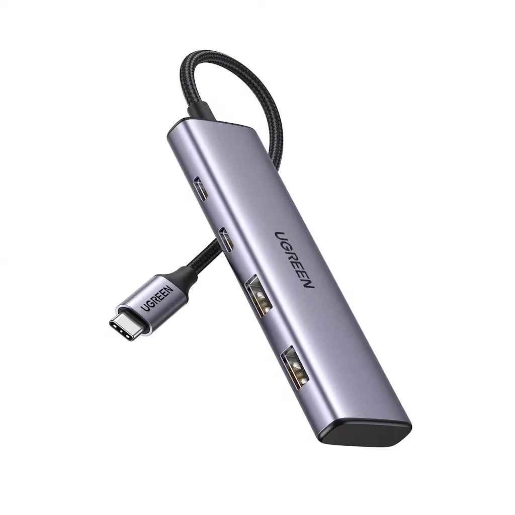 UGREEN 15395 USB-C Hub — 2× USB-C & 2× USB-A at 5Gbps