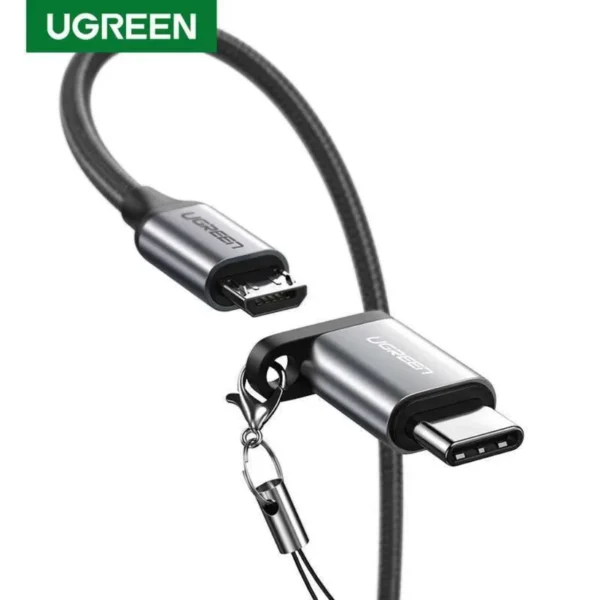 UGREEN USB-C Male to Micro USB Female Adapter – 40945