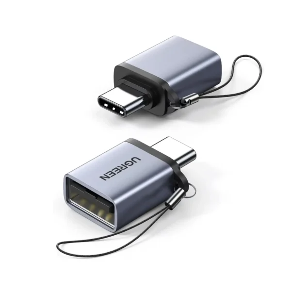 UGREEN USB-C Male to USB 3.0 Female Adapter with Lanyard (50283)
