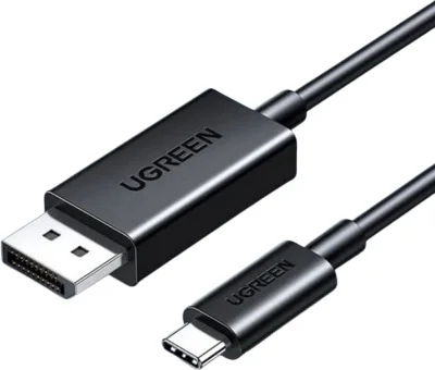 UGreen USB-C to Mini DisplayPort Cable — 2 m, Black