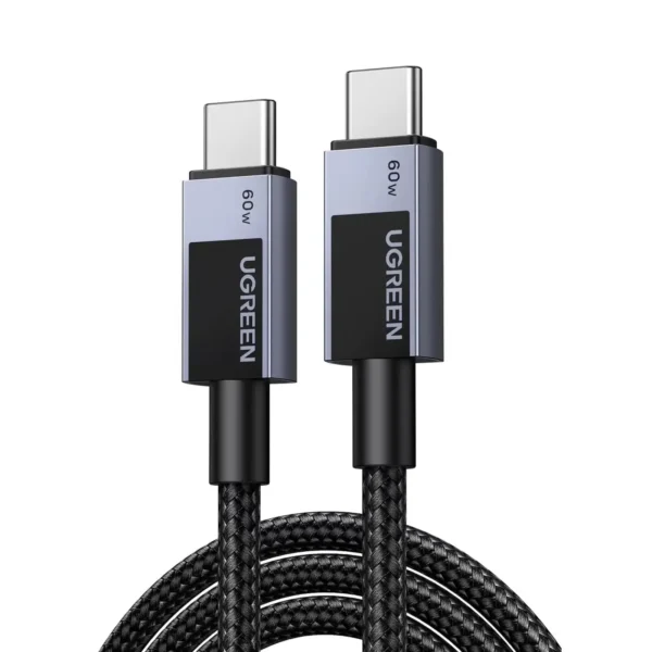 UGREEN USB-C to USB-C Cable 60W PD Fast Charging 2m – 55775