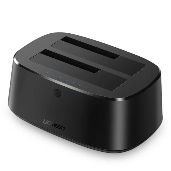 UGREEN 50857 USB 3.0 Dual-Bay SATA Dock with Offline Clone
