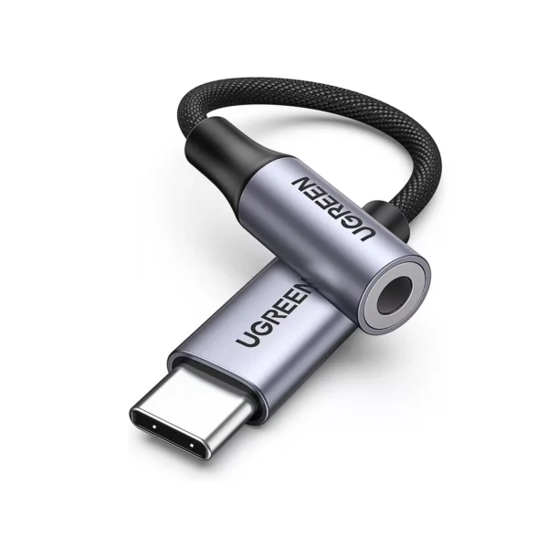UGREEN USB Type-C to 3.5mm Audio Adapter (80154) — 24bit/96kHz