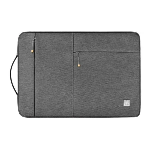 WiWU Alpha Slim Sleeve — Polyester Trim with Zipper Lock
