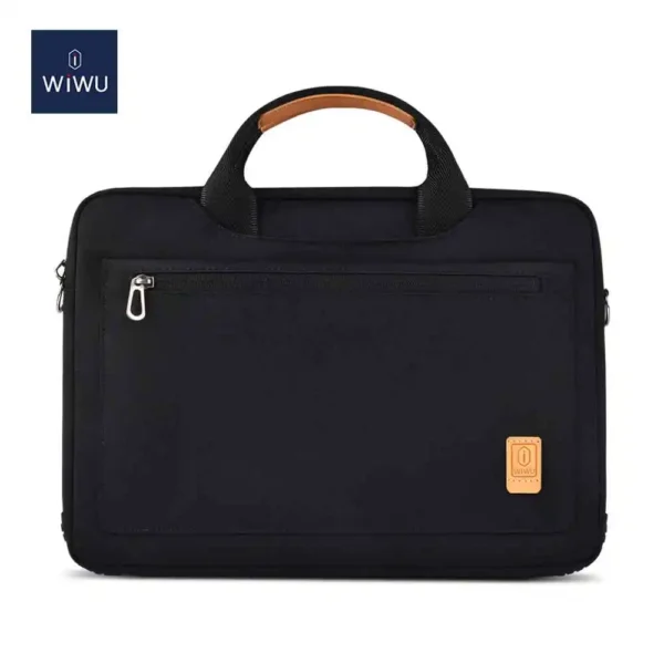 WiWU Pioneer Laptop Bag — Waterproof Fabric with Detachable Strap