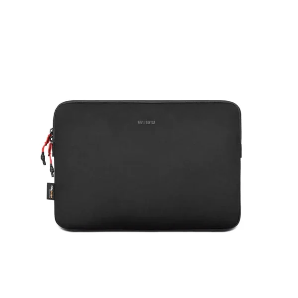 WIWU Skin Armour Sleeve 14″ — Black, Water-Resistant Slim Case