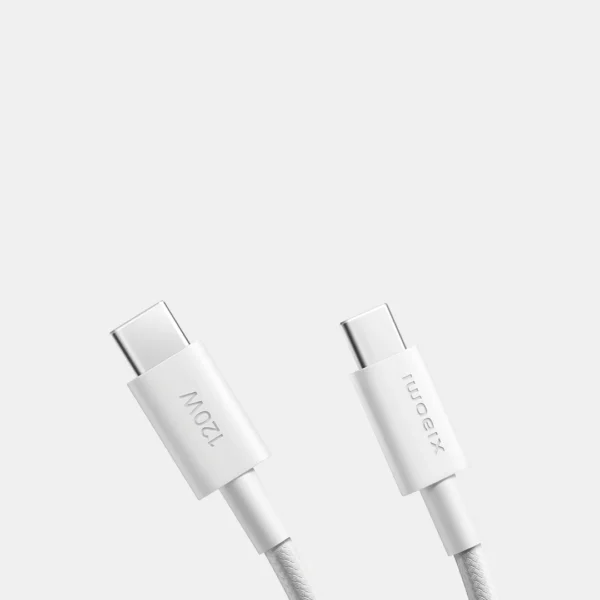 Xiaomi 6A Braided USB-C to USB-C Cable — 1m, 480Mbps