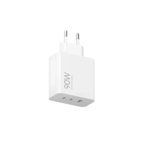 Xiaomi 90W HyperCharge 3-Port Power Adapter (2× USB-C + USB-A)