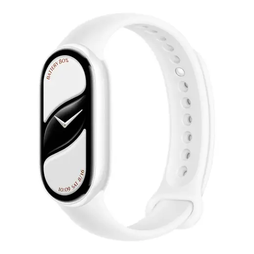 Xiaomi Mi Smart Band 10 Ceramic Edition — Pearl White (3 Months Warranty)