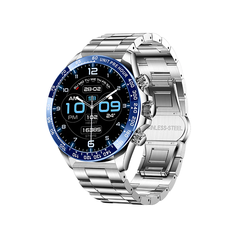 Yolo Tag AI Smartwatch — 1.43″ AMOLED, BT Calling & Health Tracking