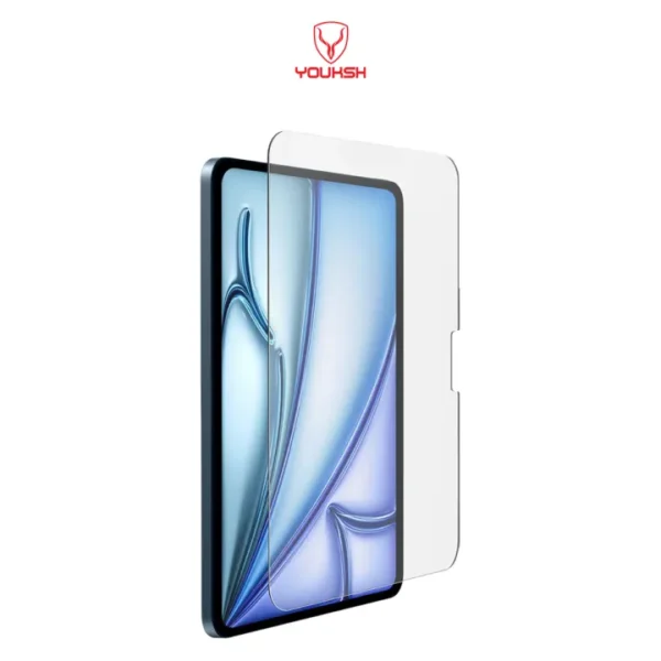 Youksh iPad Tempered Glass Protector for iPad Air 13-inch (2024–2025)