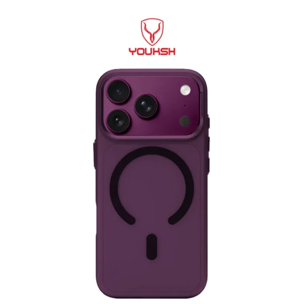 YOUKSH iPhone 18 Pro Matte MagSafe Case