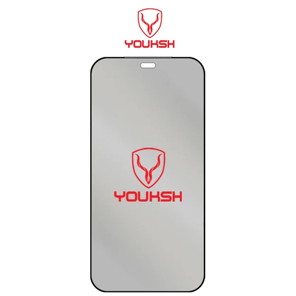 YOUKSH iPhone 18 Pro Max Privacy Glass Screen Protector