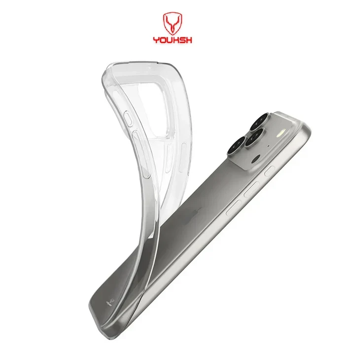 YOUKSH iPhone 18 Pro Max Transparent Protective Case - Image 2