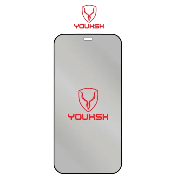 YOUKSH iPhone 18 Pro Privacy Glass Screen Protector