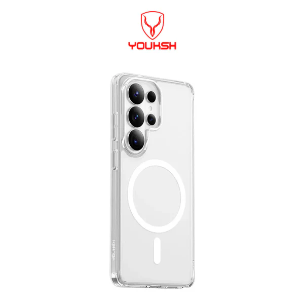 YOUKSH Samsung Galaxy S26 Ultra MagSafe Case – Clear