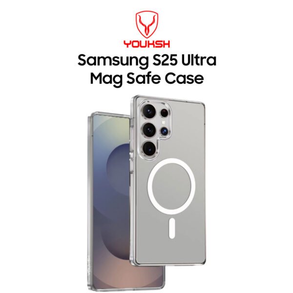 YOUKSH Samsung Galaxy S25 Ultra MagSafe Clear Case