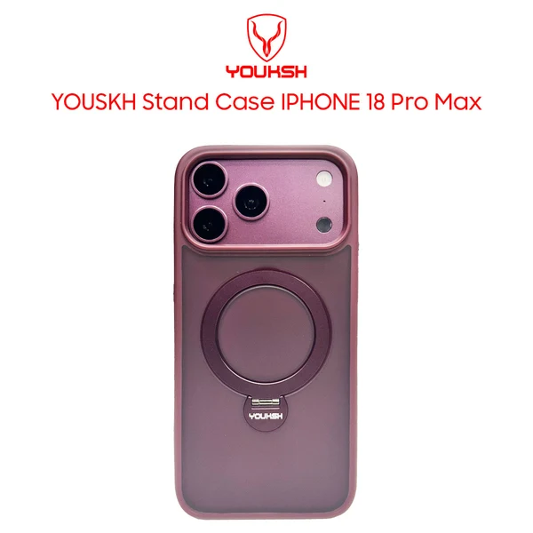 YOUKSH iPhone 18 Pro Max Stand MagSafe Case