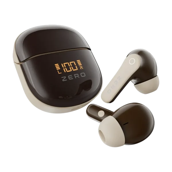 Zero Crystal Earbuds – Bluetooth 5.4 & 4-Mic ENC