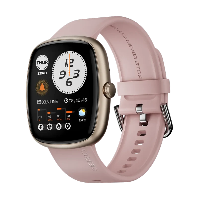 Zero Qube Smartwatch — 1.83″ Display, Bluetooth Calling & Health Tracking - Image 4
